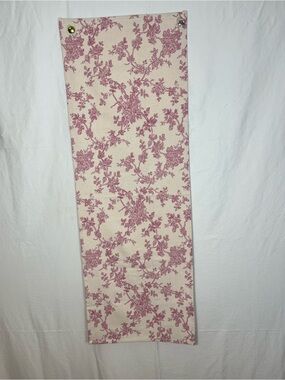 Floral Pink Toile Runner